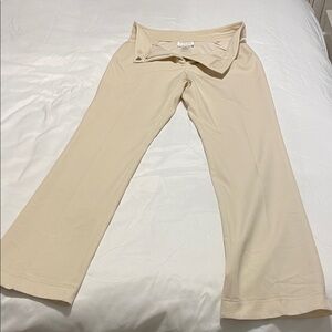 Oscar de la Renta Beige Trousers